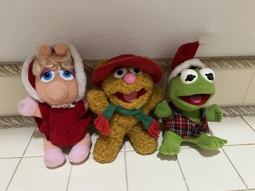 Vintage 80’s McDonald’s Muppets Christmas Stuffed Animals 