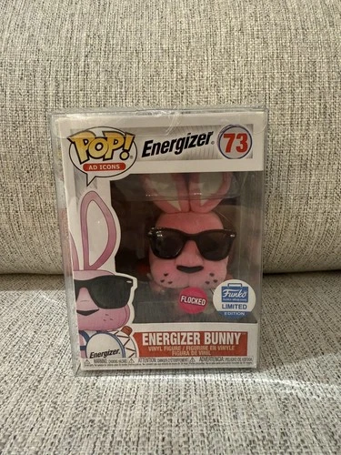 Funko Pop! - Ad Icons Energizer Bunny (Flocked) - #73 Funko Exclusive NIB B5