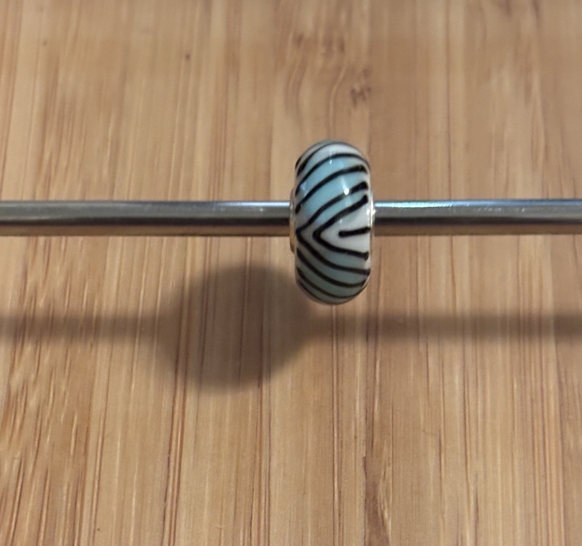 Trollbeads Topaz Tiger Bead * Retired .925 LAA