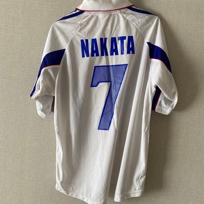 Adidas Nakata 7 Japan National Team Football Jersey White O Used