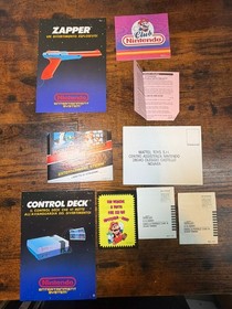 Nintendo NES, action set, in scatola nintendo enterainment system