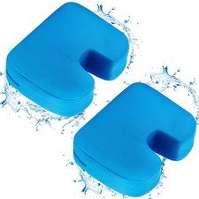 2 Pcs Hot Tub Booster Seat Weighted Spa Bathtub Booster Inflatable Cushion Qu...