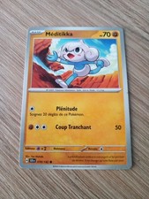 Carte MÉDITIKKA 078/142 Pokémon Couronne Stellaire EV07 Neuve SCR FR