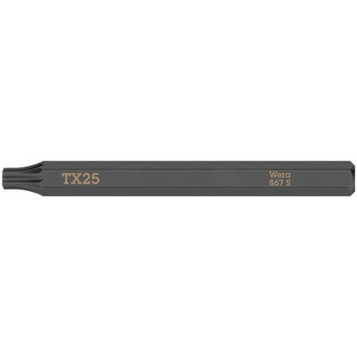 WERA 05018167001 867 S TORX  bits for impact screwdrivers, TX 20 x 70 mm