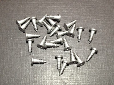 25 Mopar Windshield Moulding Clip Screw Studs Rear Window Vinyl Top STAINLESS