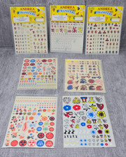 Andrea Miniatures Transfers Retired Discontinued Italian English New Lot