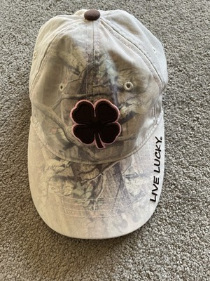 Montana Rail Link (MRL) Black Clover Live Lucky Camo Ball Cap
