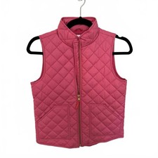 CrewCuts pink puffer vest