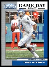 2019 Panini Contenders Draft Picks Collegiate Game Day Ticket Tyree Jackson