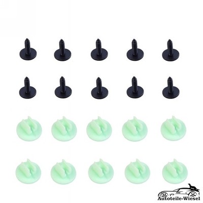 Unterfahrschutz Clips Set für Ford C-Max Focus I Limo Kombi Kuga Mondeo 07-10