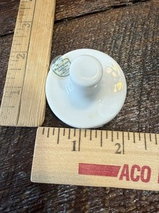 Vintage Buckingham Galleries Fine Porcelain Holly Wreath Cookie Press Stamp...