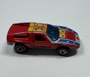 Hot Wheels Red Line diecast vtg auto Redline 1970 Mercedes Benz C-111 stelle rosse capovolgere le porte - Italia