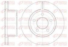 Disque de frein Renault WRANGLER