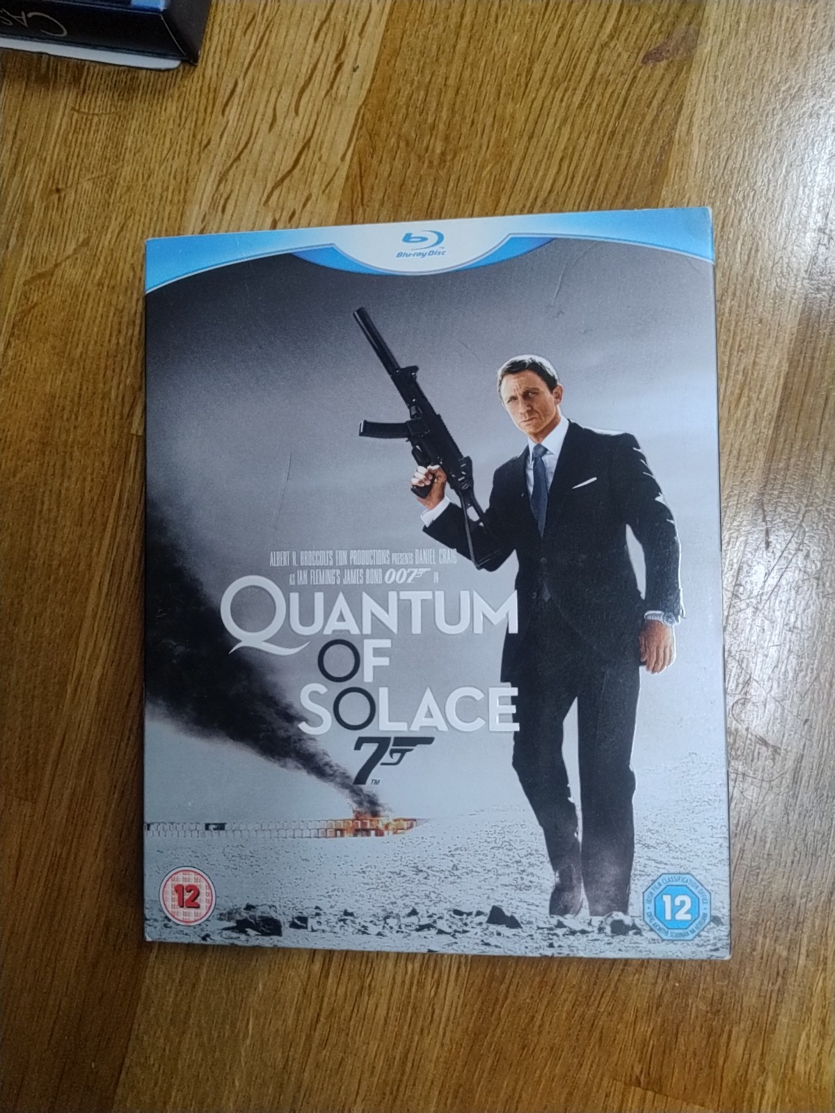 Quantum of Solace: James Bond 007 with Daniel Craig. Blu-ray, 2009 + Slipcover