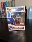 Funko Pop! Exclusive Spider-Man Homecoming Captain America Figure #693