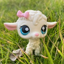 1pcs Mini LPS Shop Pet Toy Sheep Lamb 186 Collect Animal Gift Present Kid Like