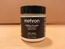 Mehron setting powder- ultra white