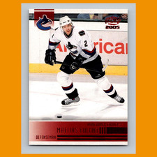 Mattias Ohlund #259 2004-05 Pacific Red Vancouver Canucks Hockey Card NHL
