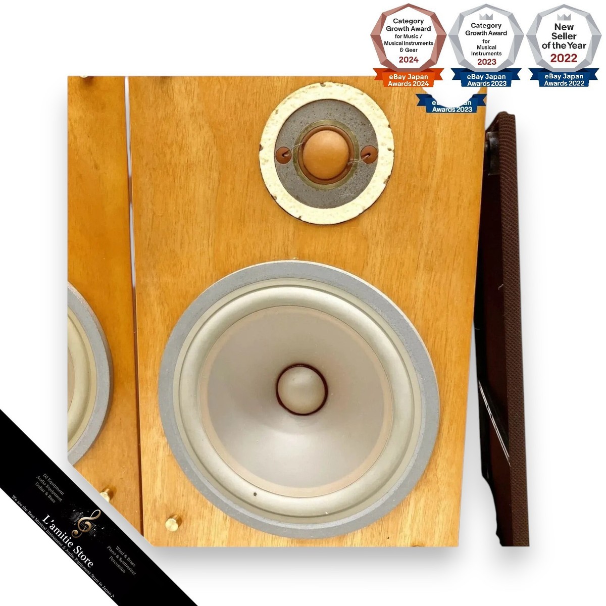 YAMAHA NS-1 Classics 2-way Wooden Speaker Bookshelf NS1 Japan