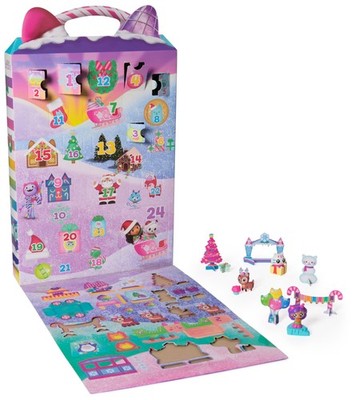 DreamWorks Gabby s Dollhouse Advent Calendar 2024 24 Surprise Toys with Figur...