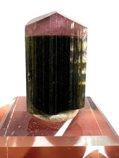 Spettacolare Tormalina Bicolore con Terminazione Rosa - Stak Nala, Pakistan