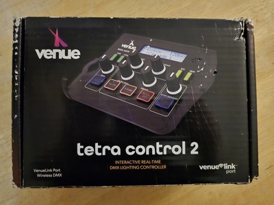 Brand New Venue Tetra Control 2 Interactive Real-Time DMX Lighting Controller