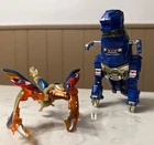 Vtg Transformers G2 Grimlock Blue Dinobot 1993 Hasbro Takara & Hammerstrike Inc