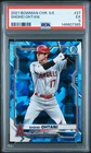 2021 BOWMAN CHROME SAPPHIRE EDITION 27 SHOHEI OHTANI PSA 5 7385