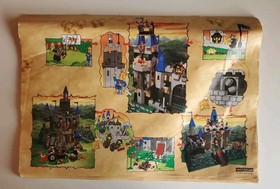 Rare King Leo's Castle LEGO 6098 / 6091 with instructions 99% Complete- 2000