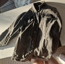 Adidas Herren Jeansjacke 2XL schwarz/grau Den...