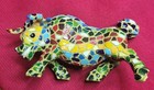 Mosaic Bull Handmade Spanish Figurine Ceramic Multicolored Art Statue
