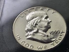 1959 SILVER HALF DOLLAR UNC.