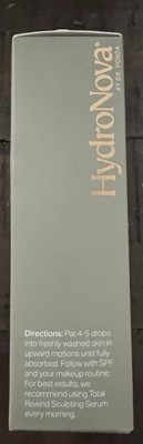 NIB   FACTORY SEALED   HYDRONOVA TOTAL REWIND SCULPTING SERUM    1FL OZ/30 ML