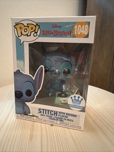 Funko Pop! Vinyl: Disney - Stitch with Record Player - Funko (Exclusive) #1048