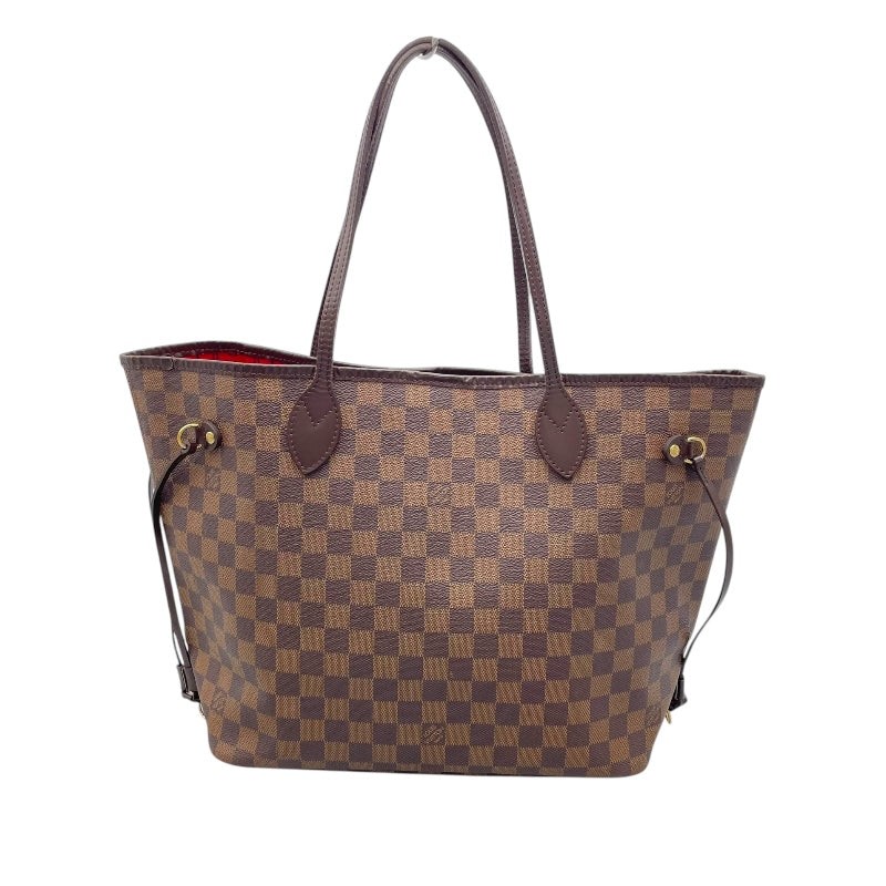 LOUIS VUITTON Neverfull MM Damier Ebene Canvas Tote Bag N51105 #2730