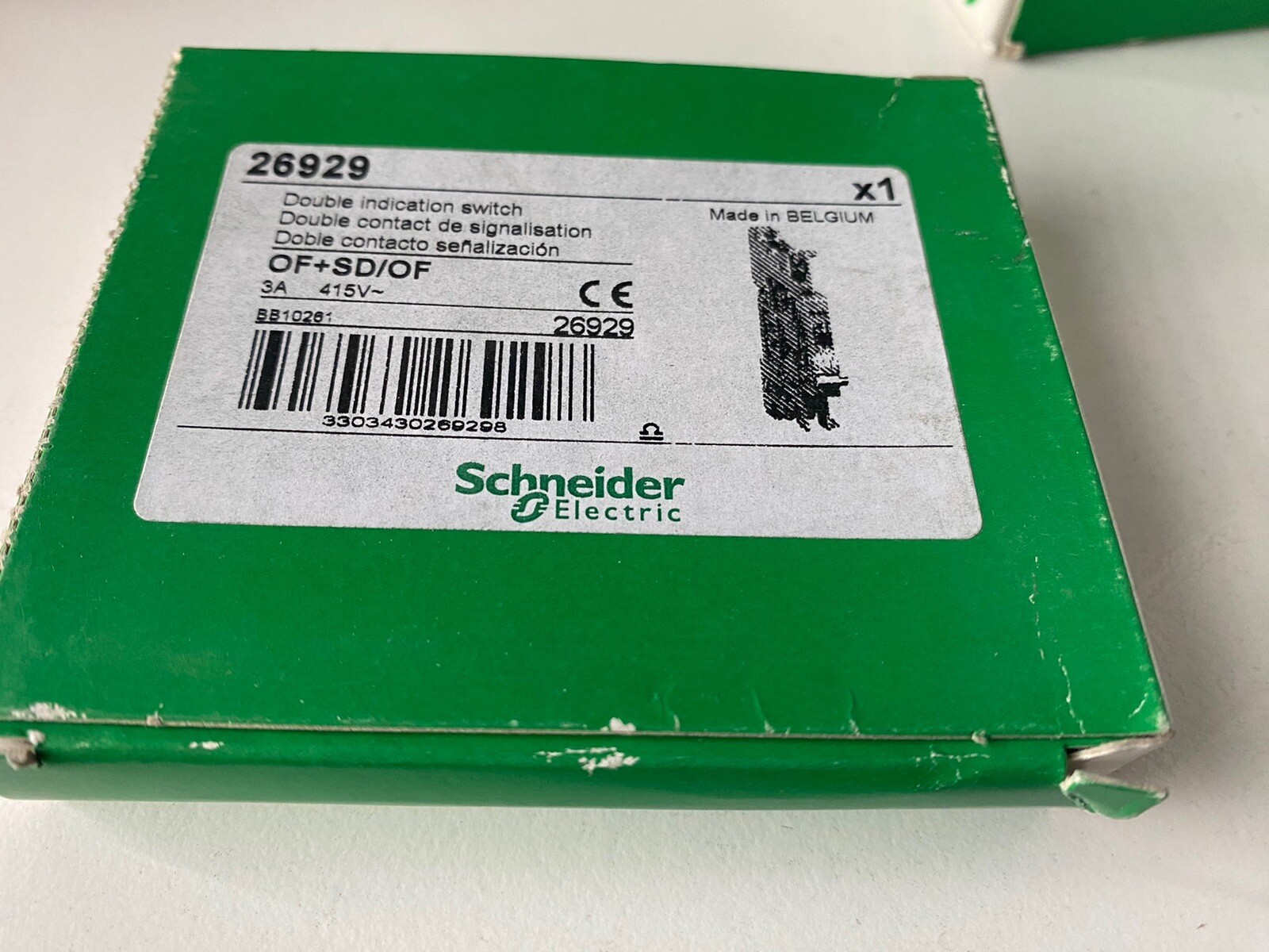 Schneider Electric Auxiliary Contact - 1 OC + 1 SD/oc - 380-415 V - 6 a