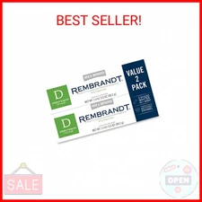 Rembrandt Deeply White + Peroxide Whitening Toothpaste, Peppermint Flavor, 3.5-O