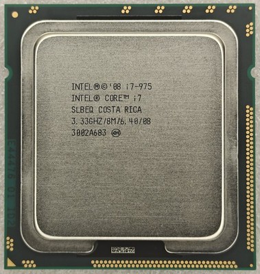 i7-975 Intel Core i7 Extreme Edition 975 3.33 GHz SLBEQ LGA 1366 CPU Processor