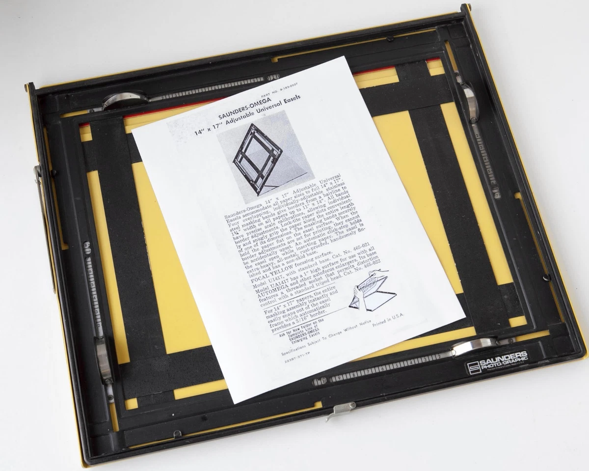 Saunders Darkroom Easels and Negative Carriers | eBay