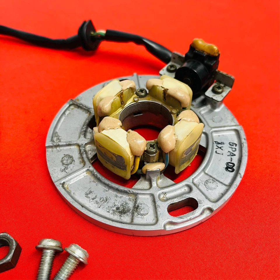 YZ85 ESTATOR VOLANTE MAGNETO A JUEGO ORIGINAL OEM YAMAHA YZ 85 (2002-2018) Foto 4 de 4