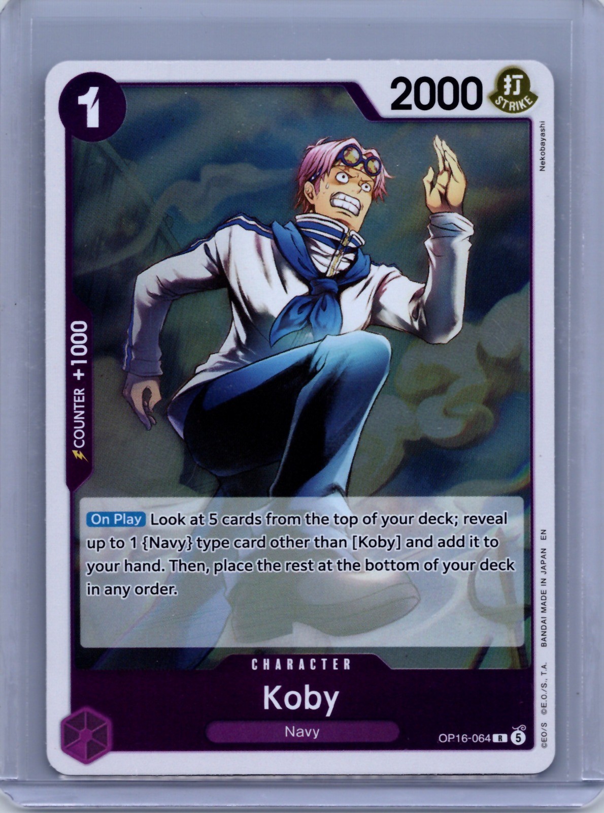 Koby Foil R The Time of Battle OP16-064 NM