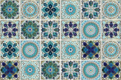24Pcs Peel and Stick Tile Stickers, 4X4 Bathroom & Kitchen Backsplash Tile