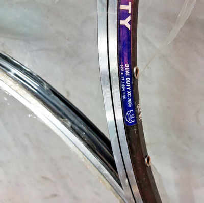 WTB Dual Duty XC 700c Road Bike Rim Set 32S Black W0200-0052