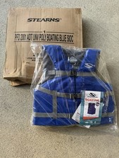 Stearns PFD 2001 Adult Universal Boating Life Jacket PFD Blue