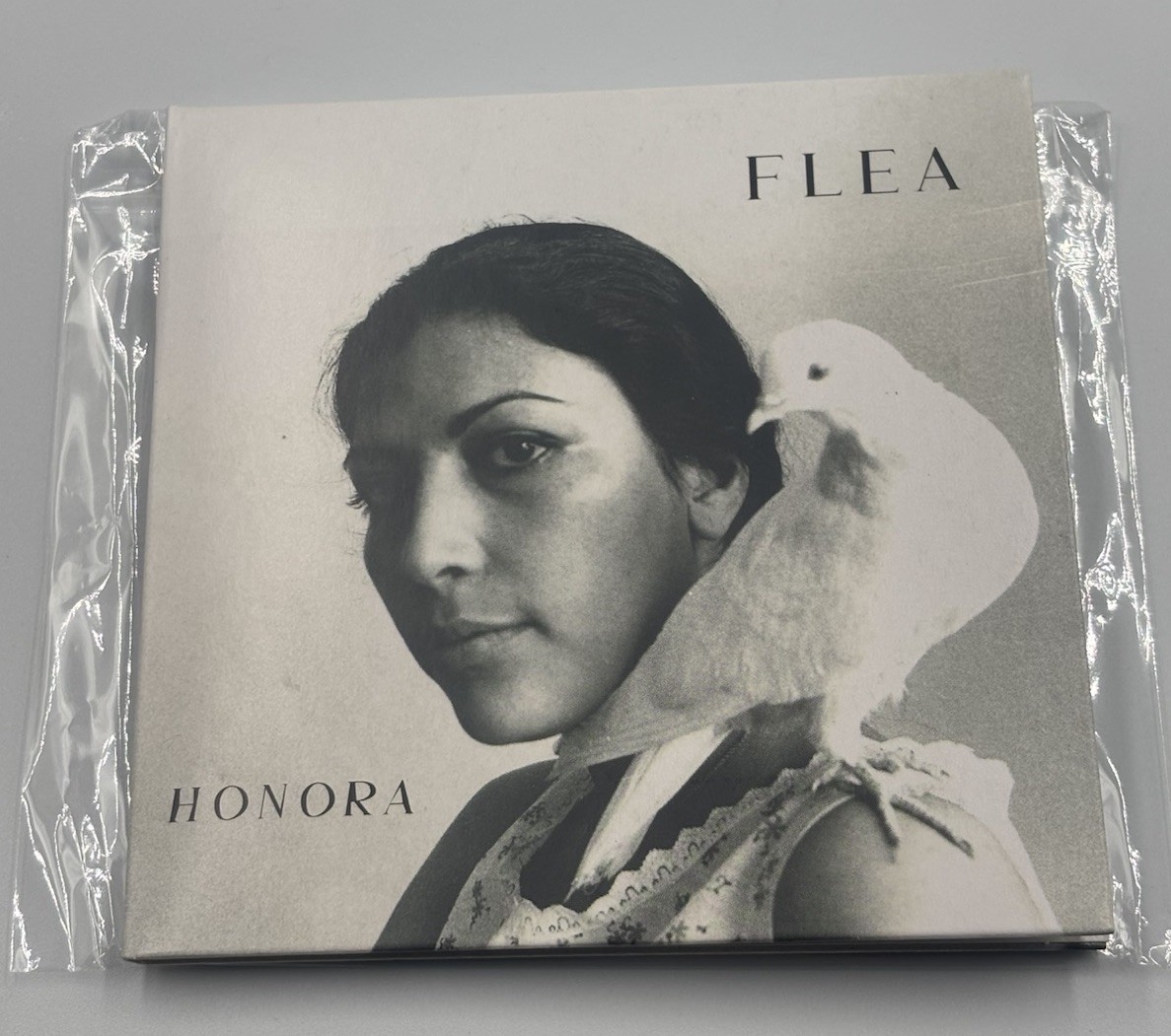 FLEA SIGNED AUTOGRAPH HONORA NEW ALBUM CD FRAMED MATTED ART CARD