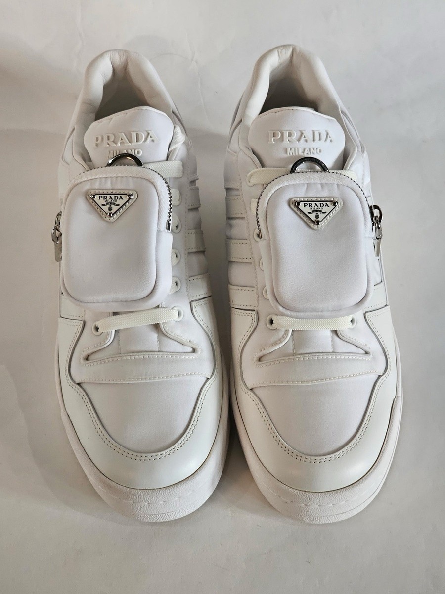 Adidas x Prada White Re-Nylon size 10.5 | eBay