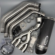 SHARK STREET GP KOMPLETTANLAGE UNDER ENGINE YAMAHA XJ6 RJ19 RJ22 BJ 09 OHNE KAT