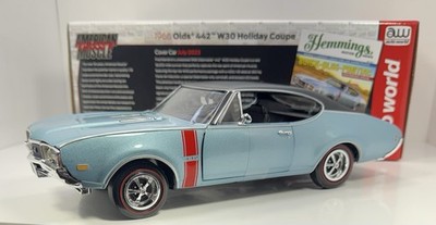 AutoWorld 1/18 Scale 1968 Olds 442 W30 Holiday Coupe Incredible Car Limited 