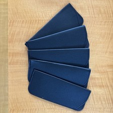 5 Pack Reading Glasses Pouch - Soft Eyeglasses Bag Portable Cloth Eyewear Case