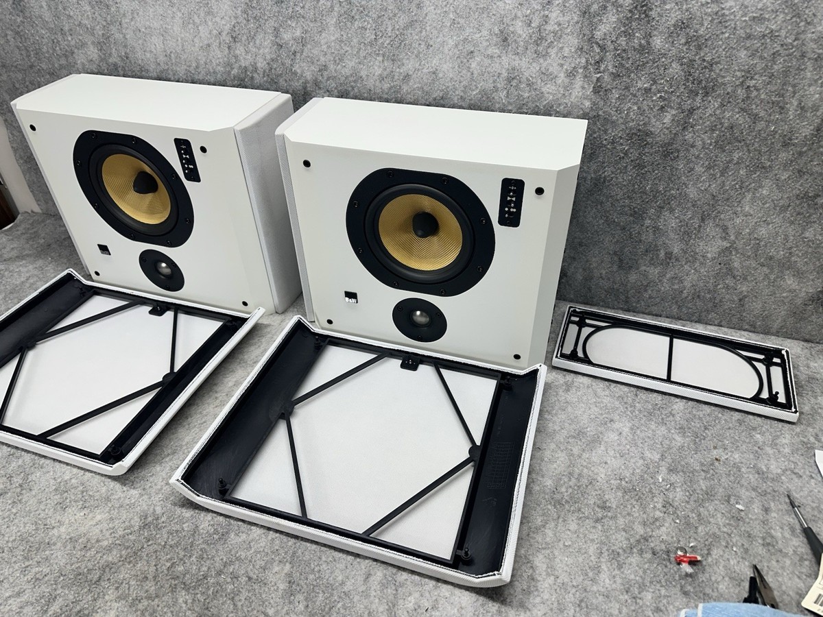 MATCHED PAIR BOWERS AND WILKINS B & W DS7 REAR WALL SURROUND